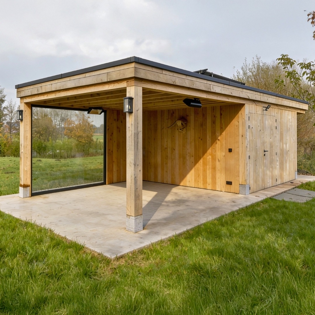 houten-bijgebouw-met-berging
